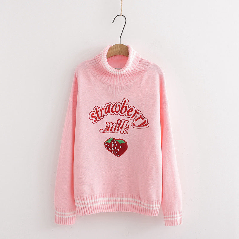 Student turtleneck sweaters for girls