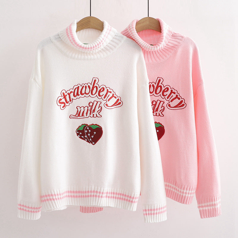 Student turtleneck sweaters for girls