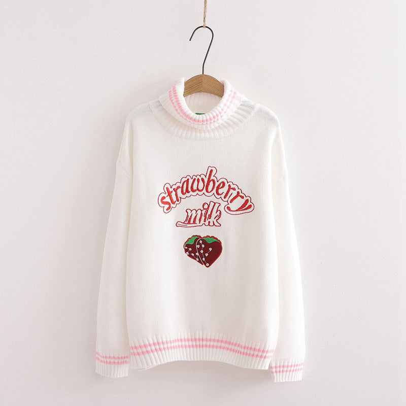 Student turtleneck sweaters for girls